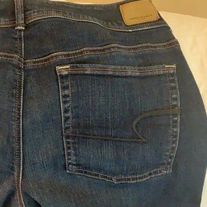 American Eagle Super Stretch Kick Bootcut Jeans Size 14
